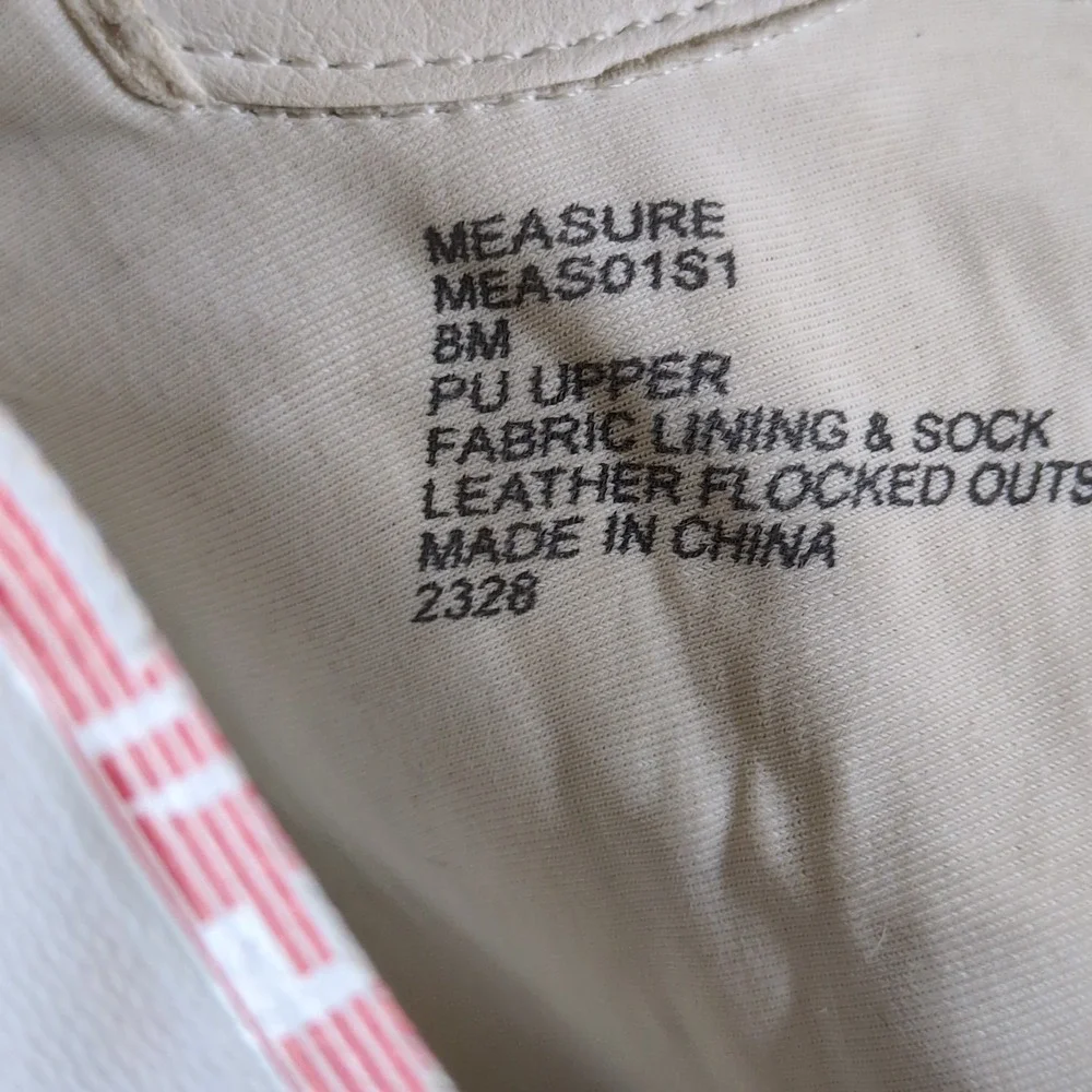 Steve Madden Sneakers Womens‎ Measure White 8 Fitness Running Shoes Side Zip
